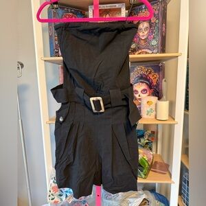 Bishop + Young Linen Blend Belted Dress – Size Large – NWT (Anthro Brand)